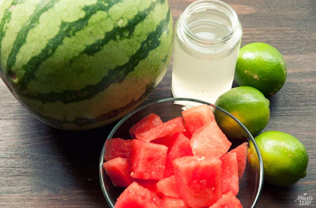 Watermelon Sport Drink Recipe Preparation