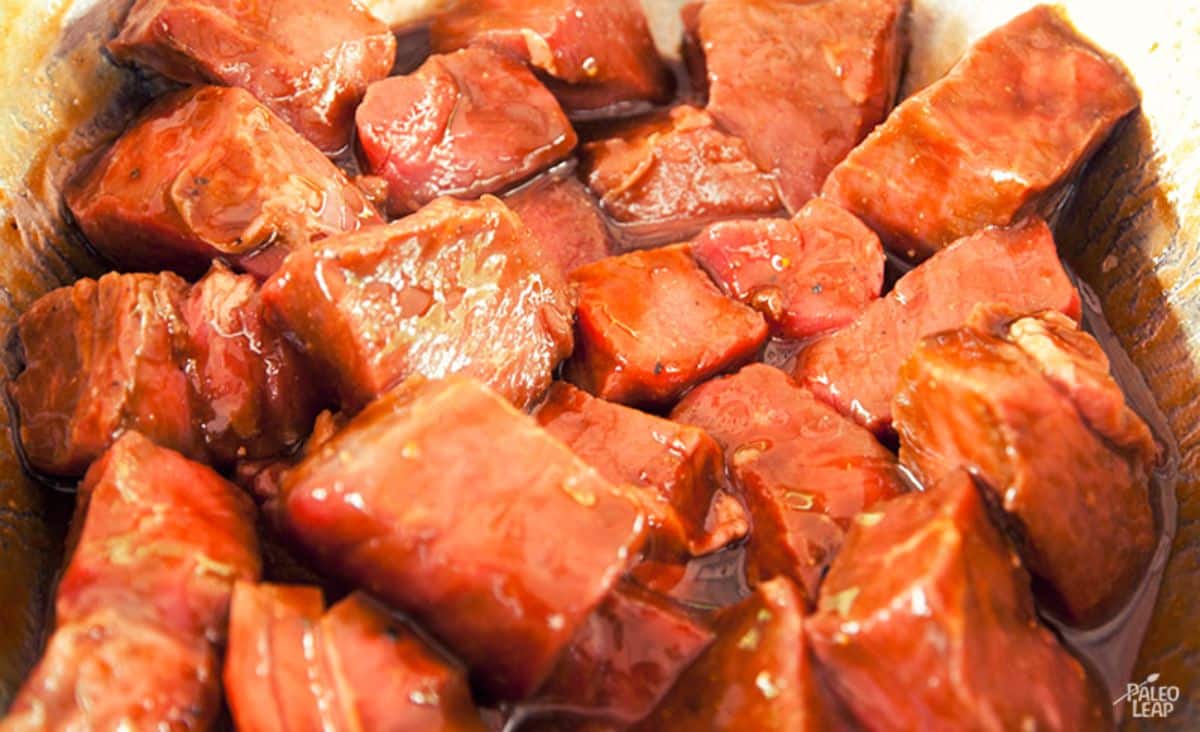 Balsamic Steak Skewers Recipe Preparation