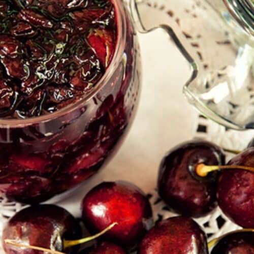 Skillet Cherry Jam Recipe