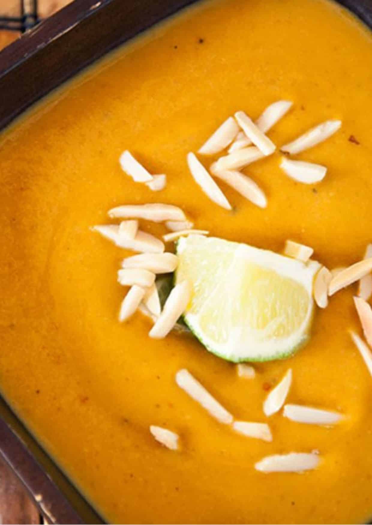 Thai Sweet Potato and Carrot Soup - Damn Delicious