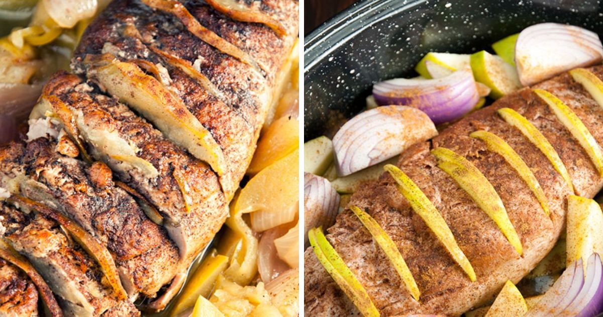 Apple-Cinnamon Pork Loin Recipe | Paleo Leap