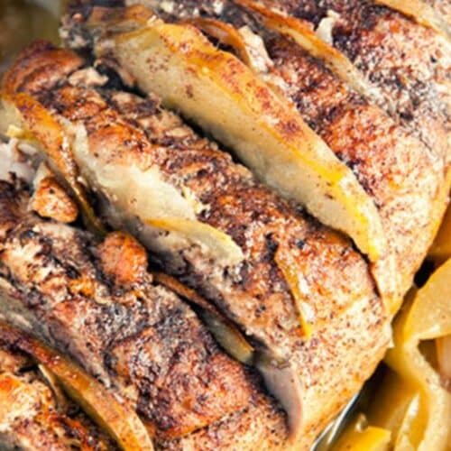 Apple-Cinnamon Pork Loin Recipe