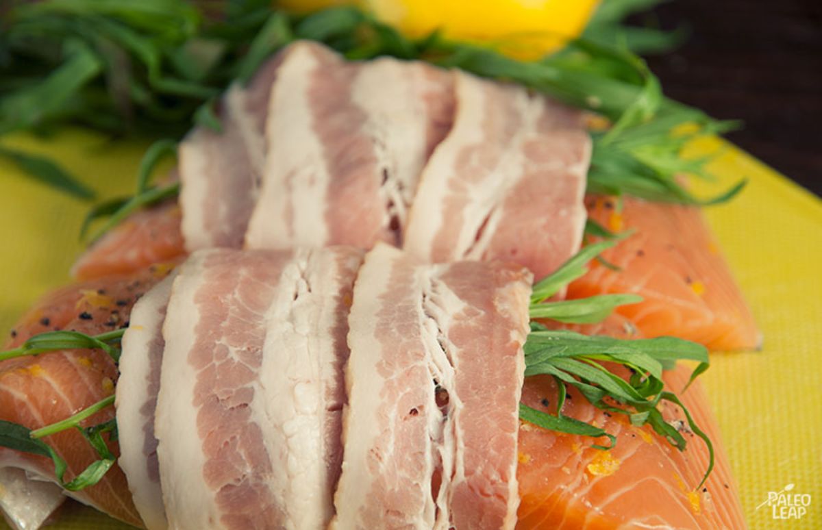 Bacon-Wrapped Salmon Recipe Preparation