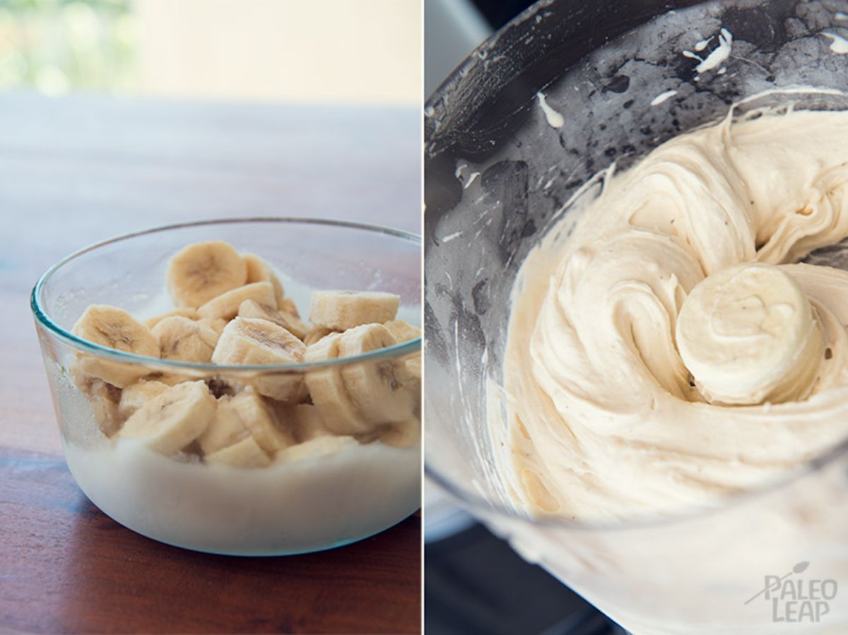 Banana Ice Cream Recipe Preparation