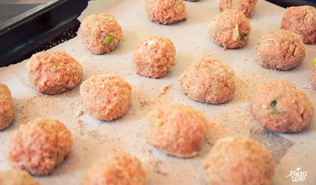 Slow Cooker Buffalo Chicken Meatballs Recipe Preparation