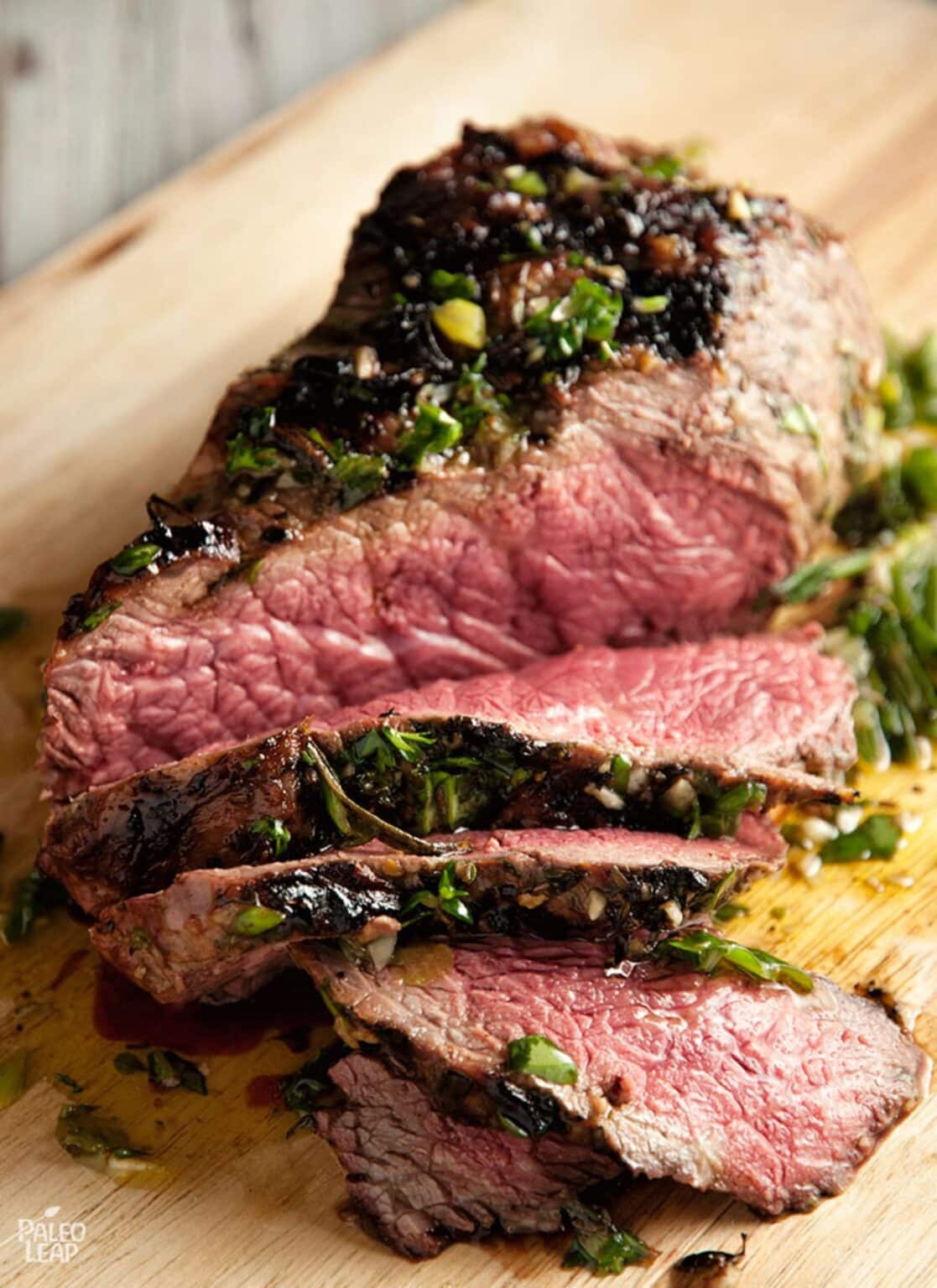 Beef Sirloin With Fresh Herb Marinade Recipe | Paleo Leap