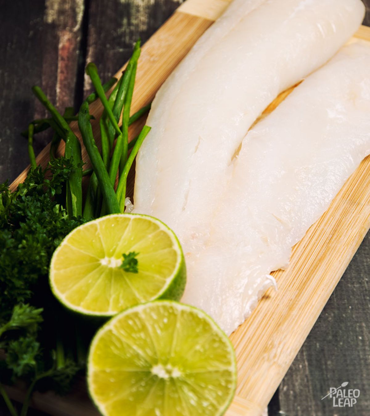 Seared Cod with Fresh Herb Sauce Recipe Preparation