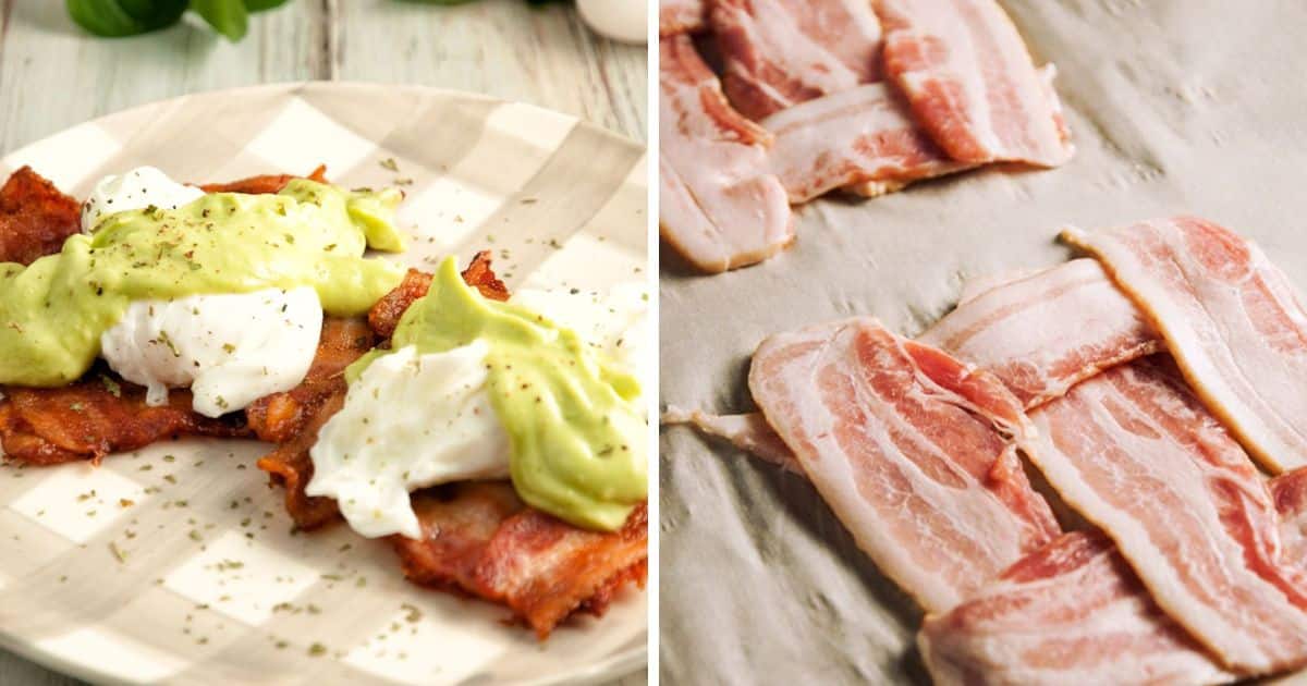 Eggs Benedict With Avocado Sauce
