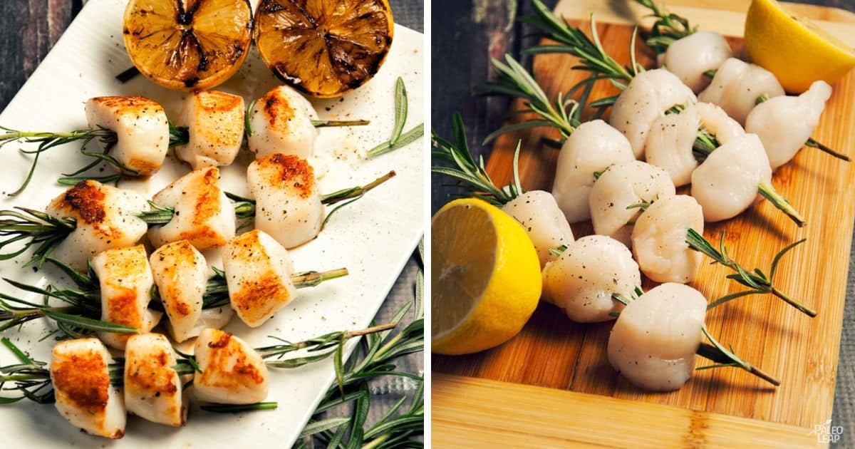 Rosemary-Skewered Scallops Recipe - Food Republic