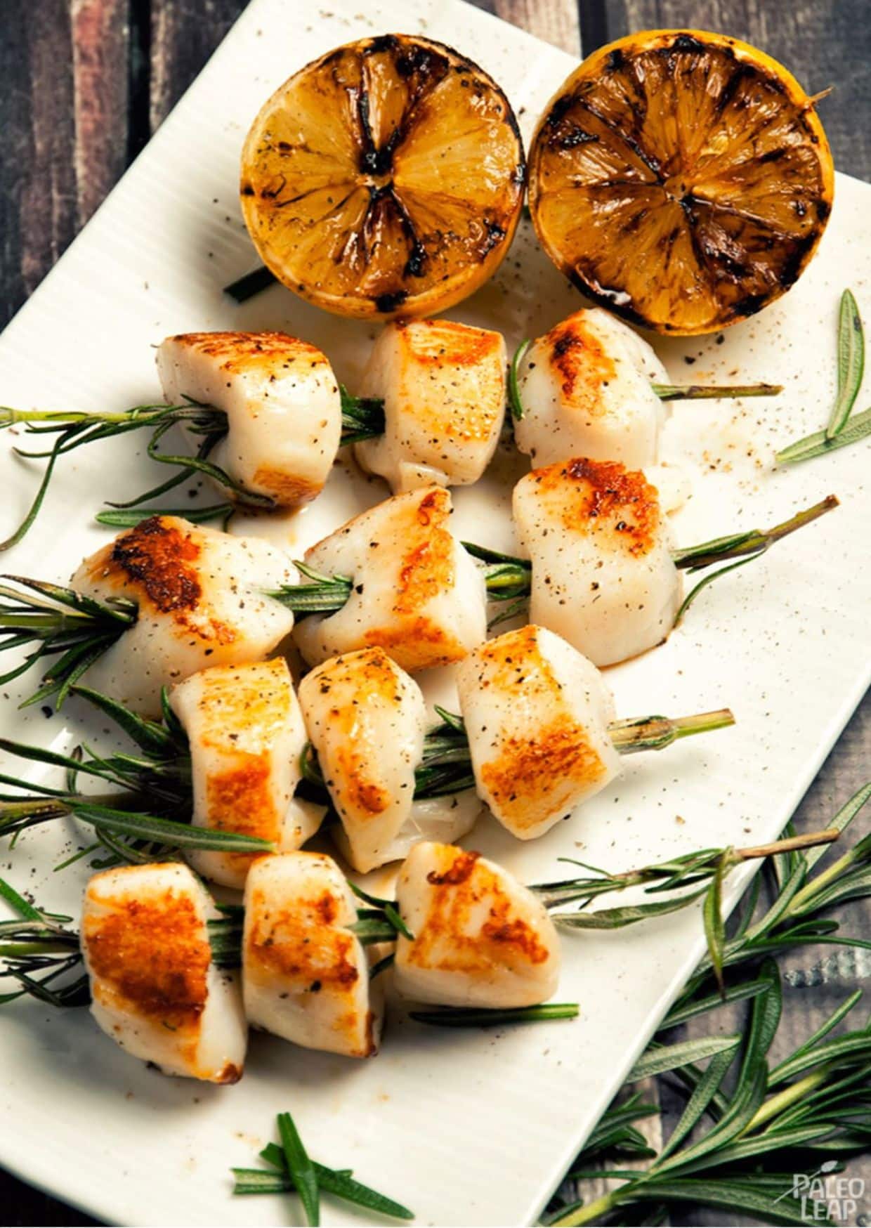 Grilled scallops shop recipe skewers