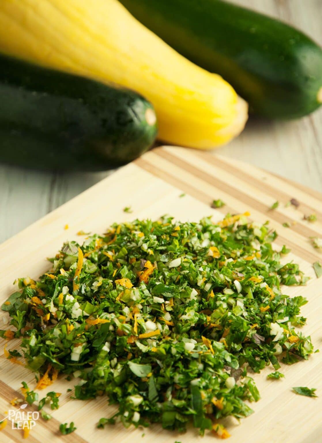 Zucchini Gremolata Recipe Paleo Leap