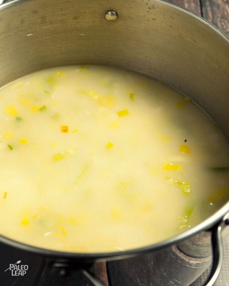Cream of Chicken and Leek Soup Recipe | Paleo Leap