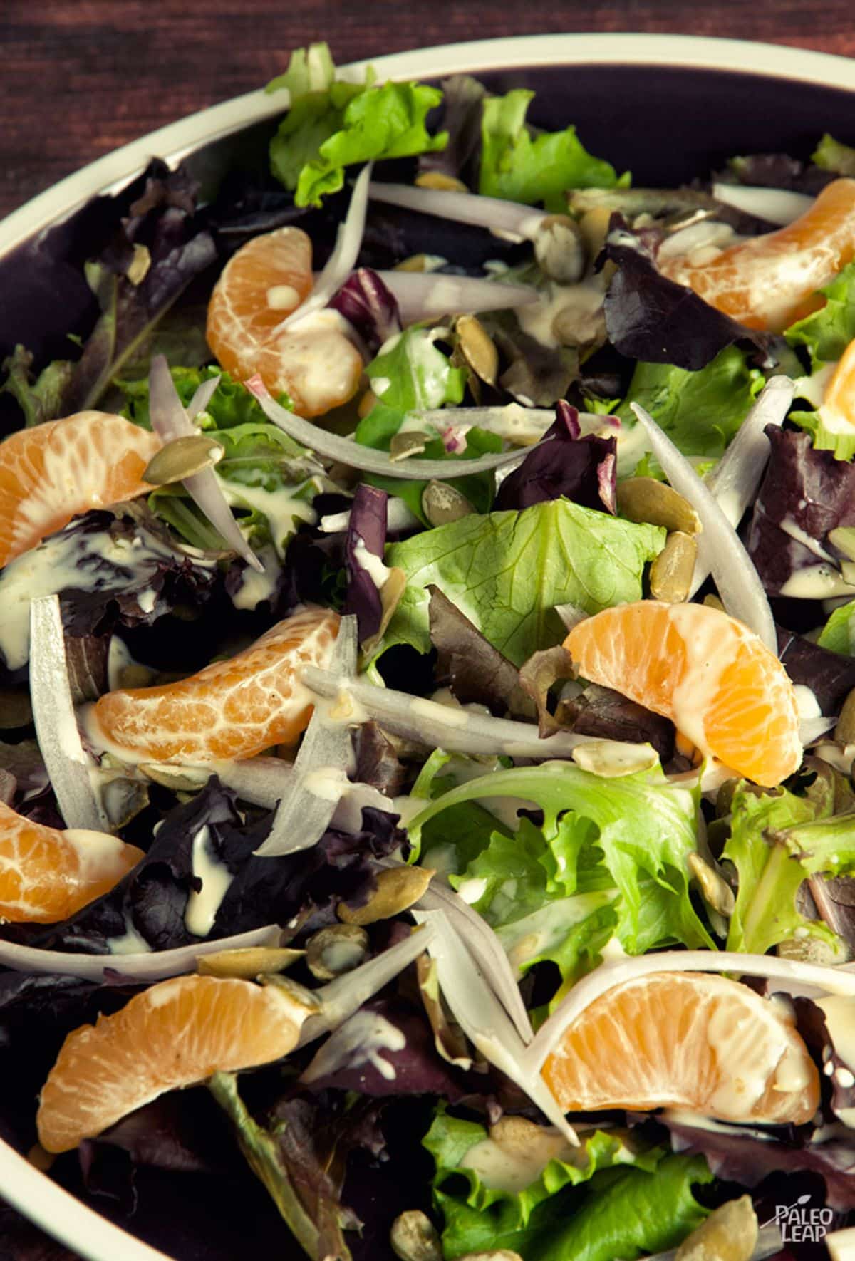 Green Salad With Clementine Dressing