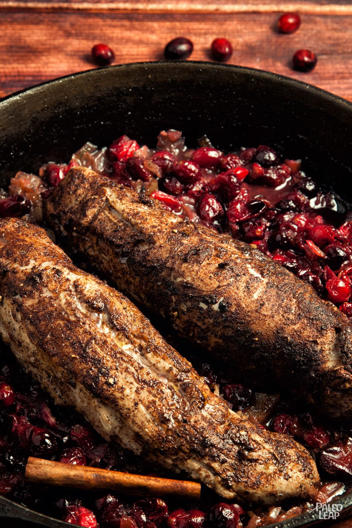 Pork Tenderloin With Cranberries