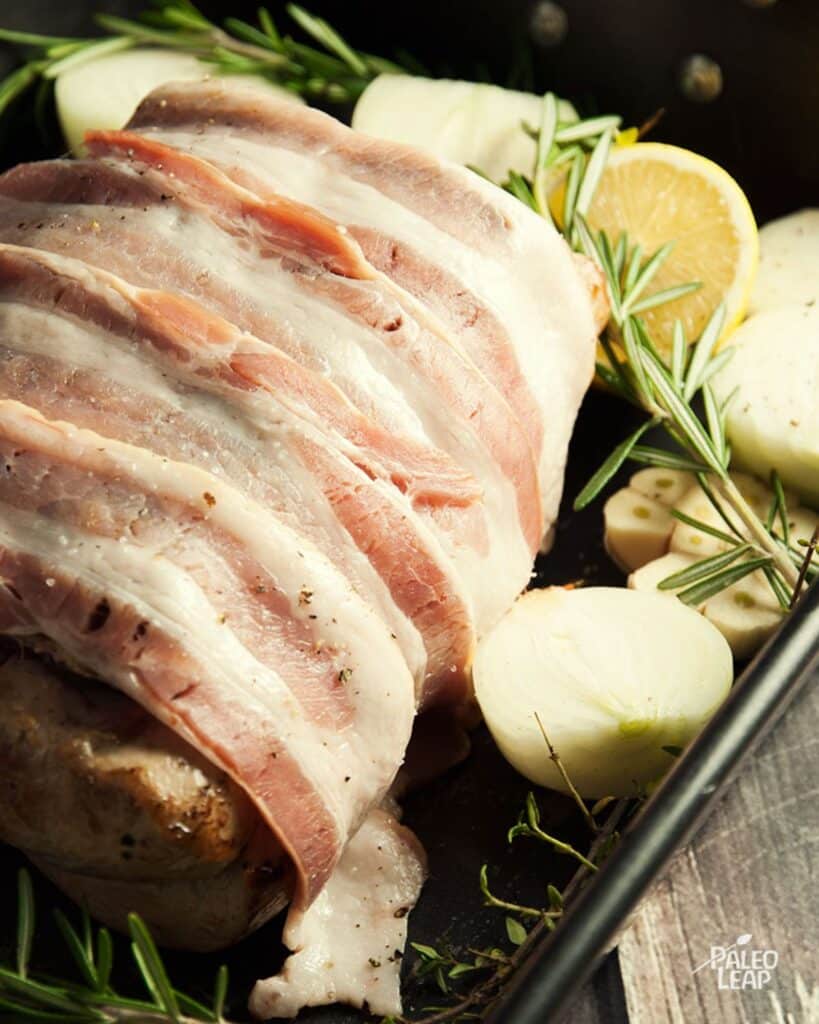 Roasted Pork Loin With Pear Sauce Recipe Paleo Leap