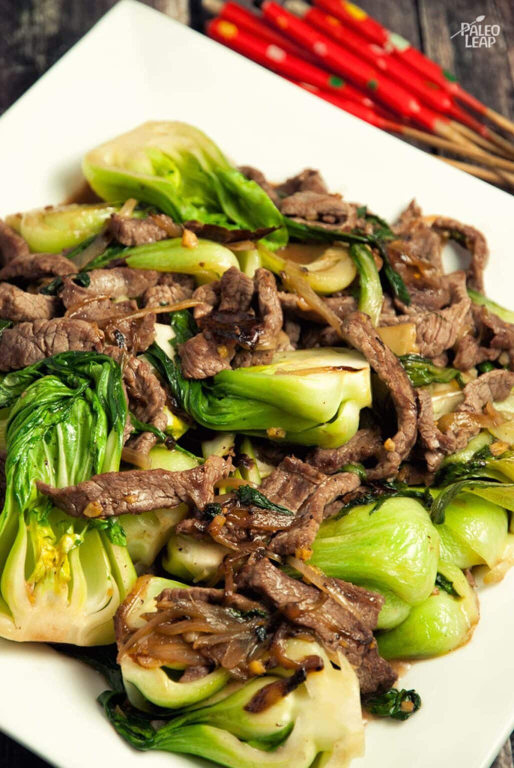 Spicy Beef And Bok Choy Recipe | Paleo Leap