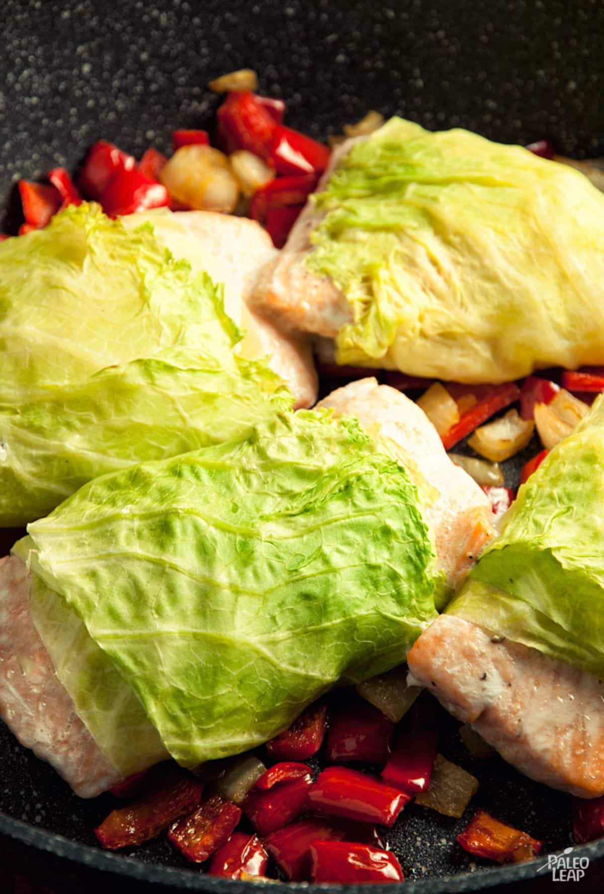 Cabbage-Wrapped Salmon