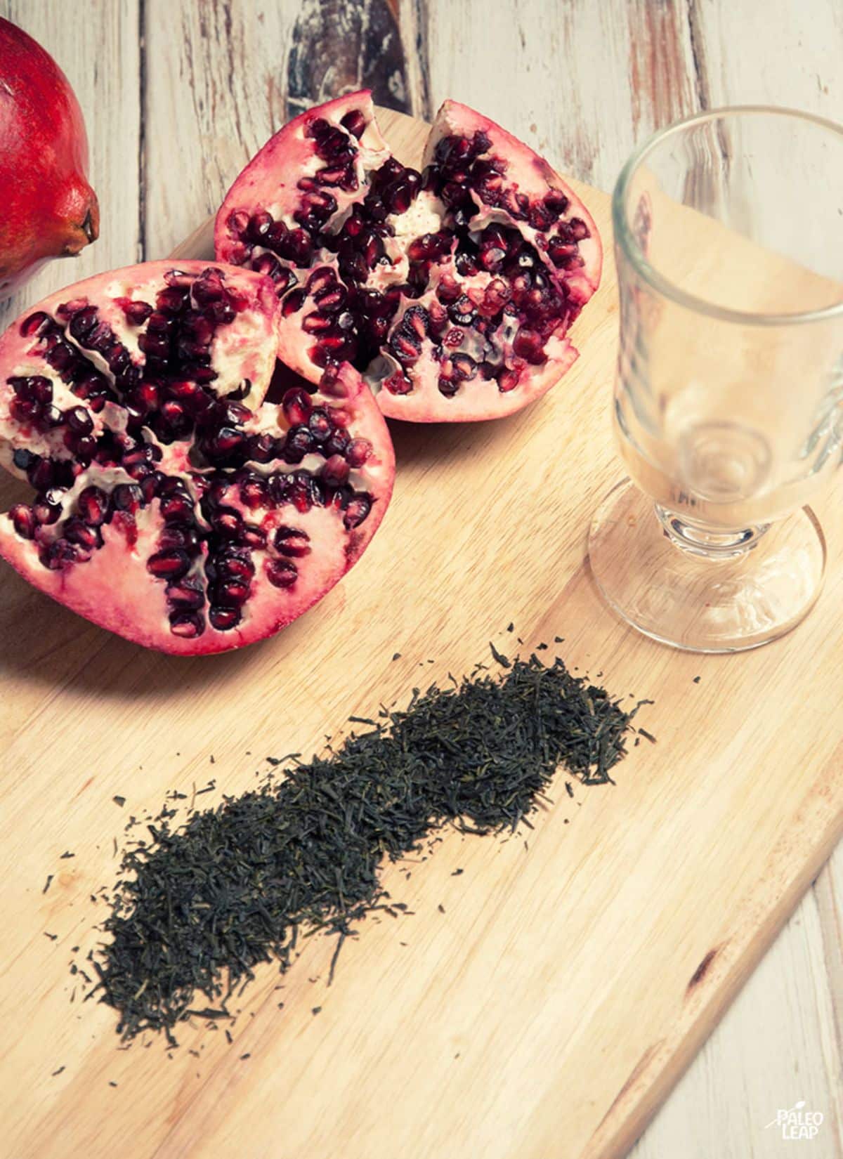 Pomegranate Green Tea Recipe Preparation