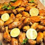Spicy Lime Baked Chicken Wings Recipe