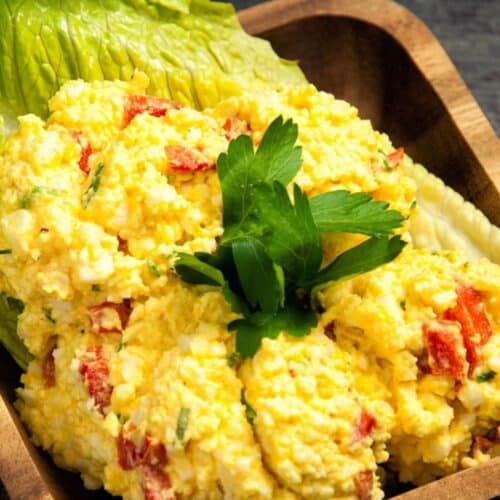 Egg Salad with Roasted Bell Pepper Recipe