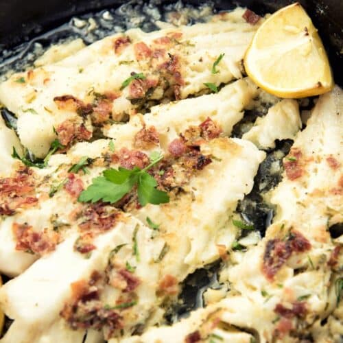 Garlic Roasted Cod Recipe