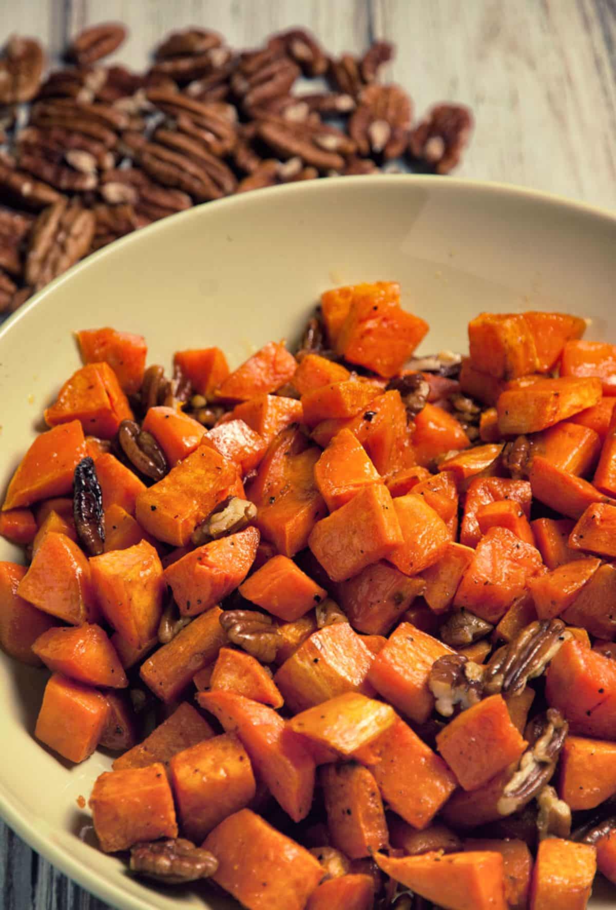 Pecan and Sweet Potato Side