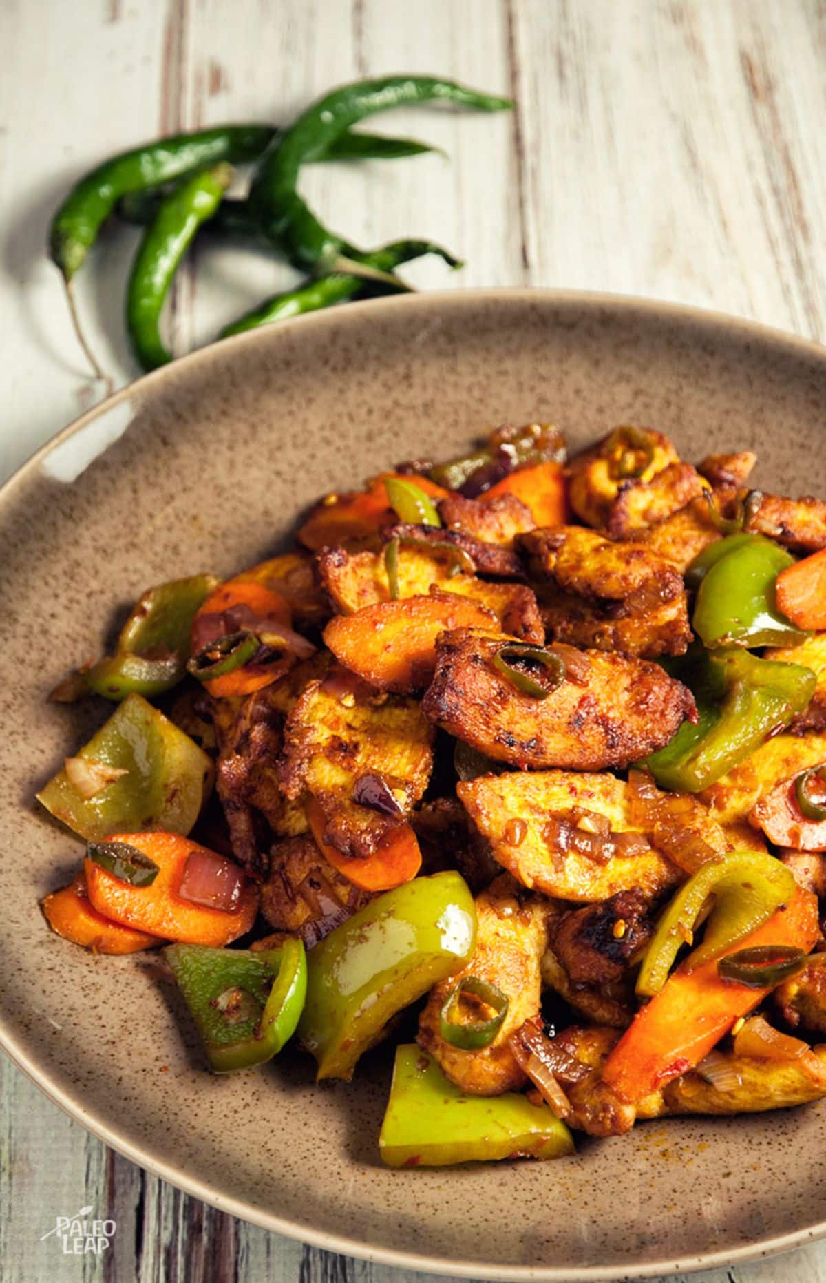 Spicy Indian Chicken Stir-Fry