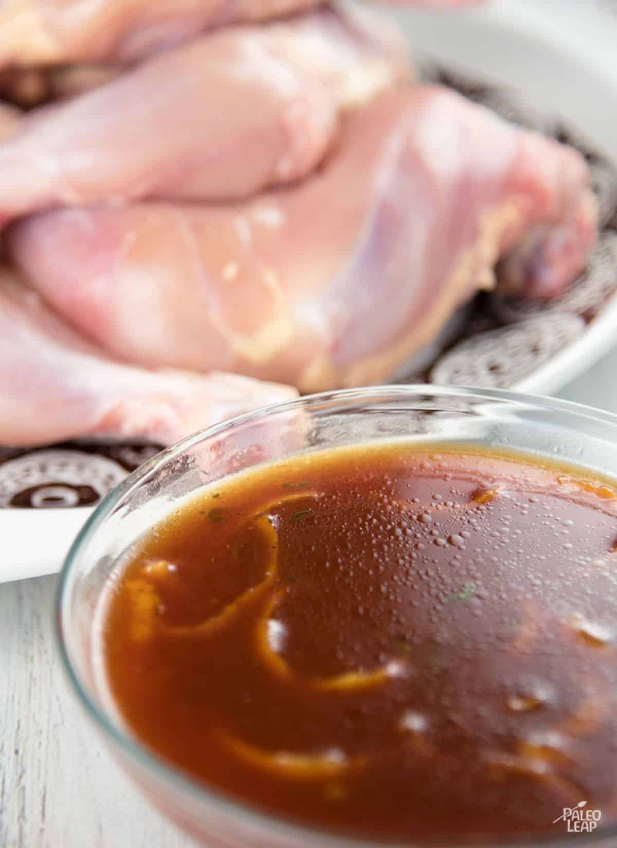 Orange and Thyme Chicken Recipe Preparation