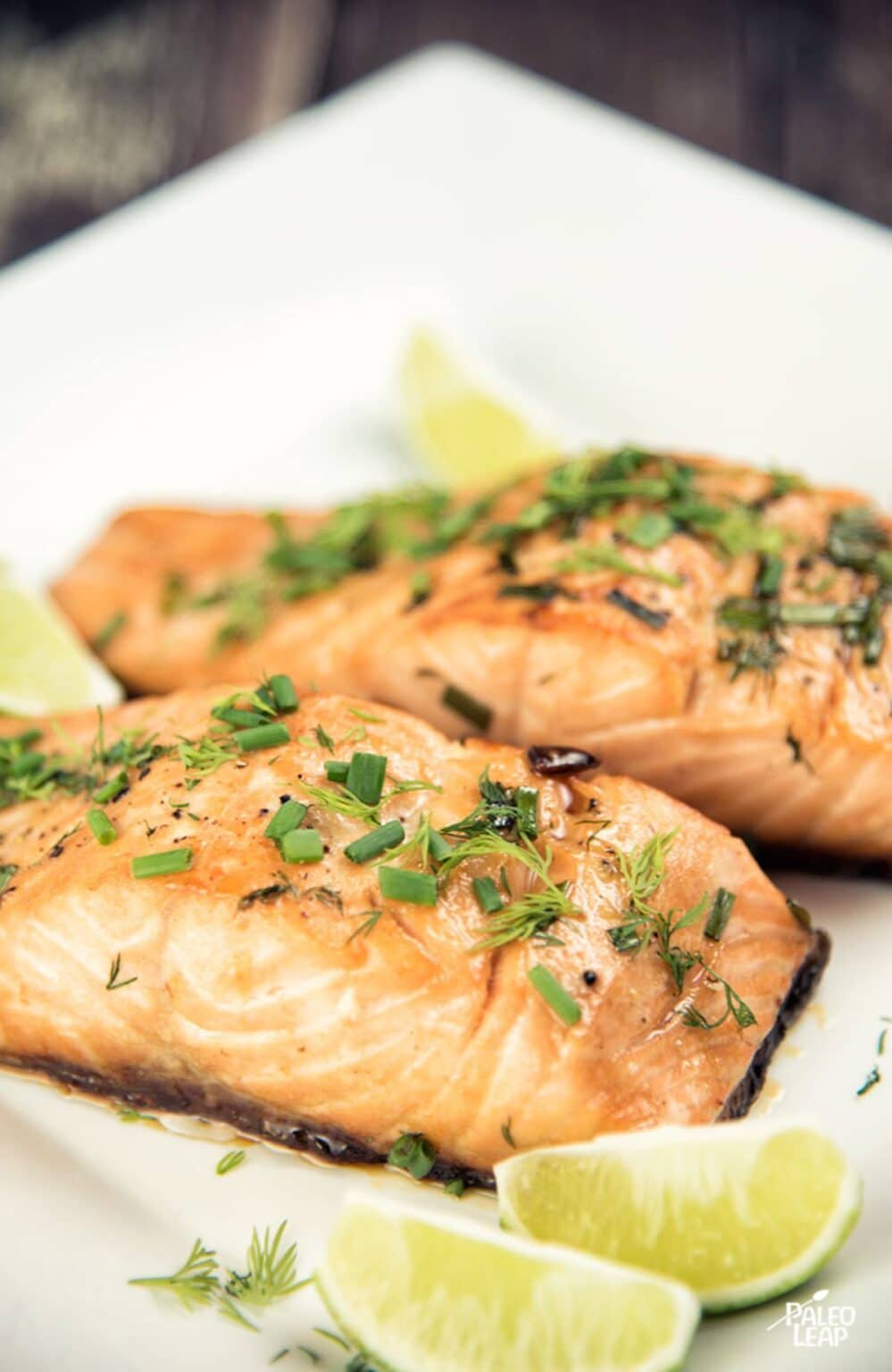 Maple Salmon With Chives and Dill Recipe | Paleo Leap