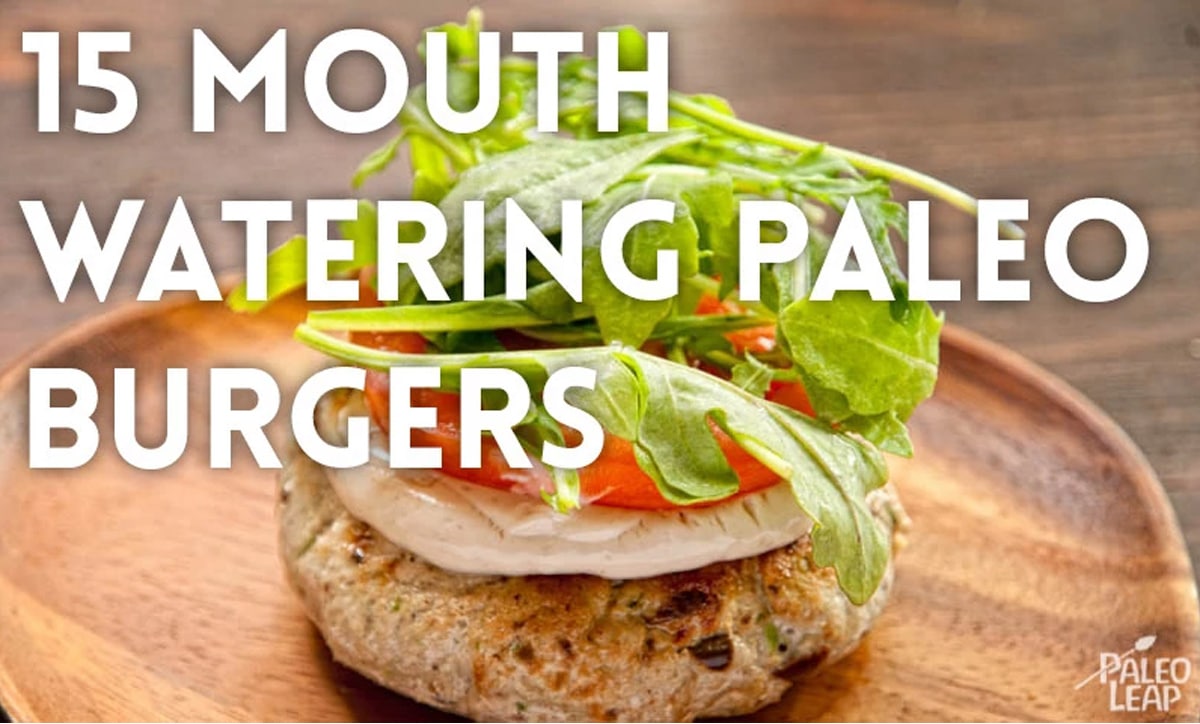 15 paleo burgers