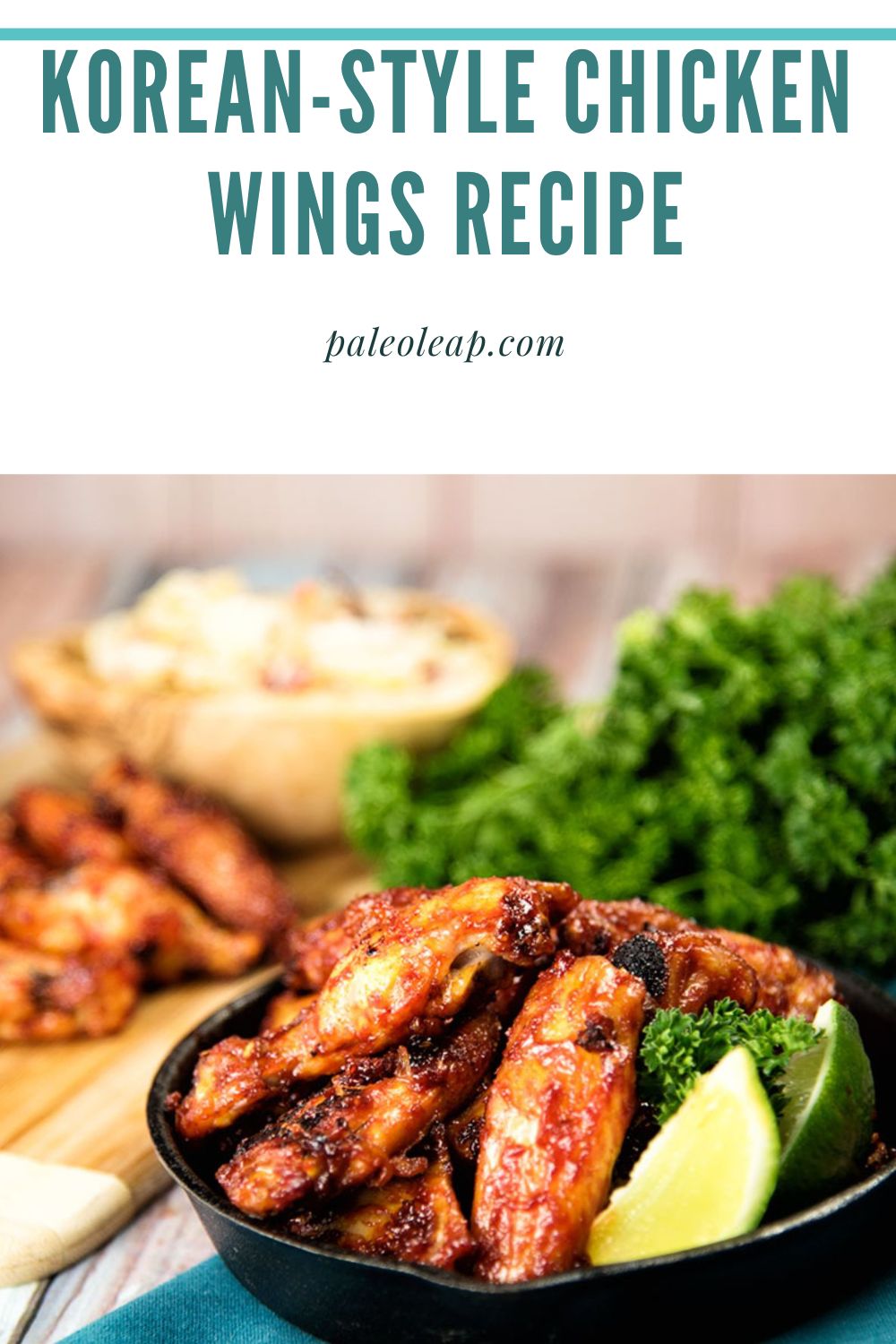 Korean-Style Chicken Wings Recipe | Paleo Leap