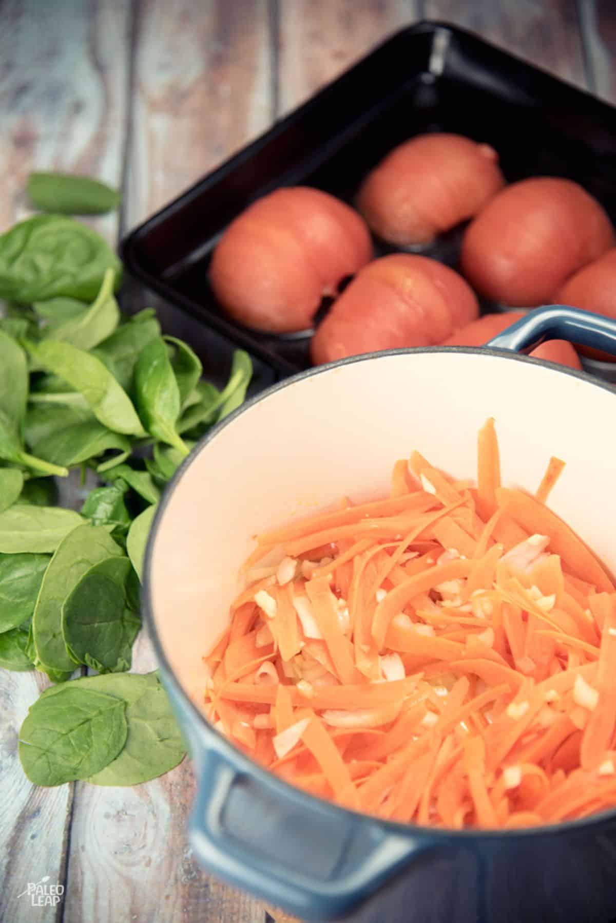 Tomato Florentine Soup Recipe Preparation