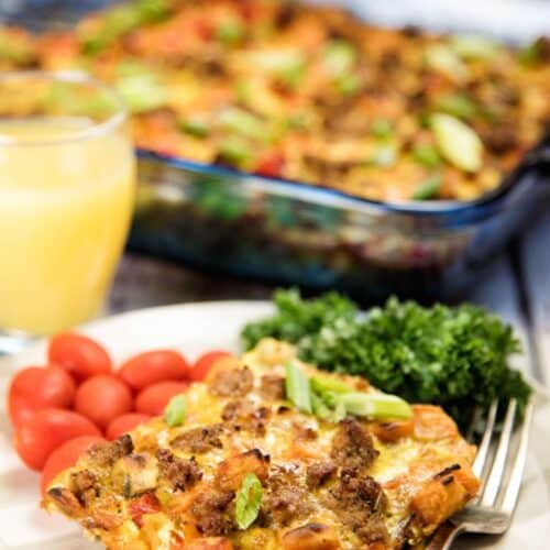 Breakfast Casserole With Sausages Recipe