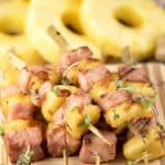 Ham And Pineapple Skewers Recipe