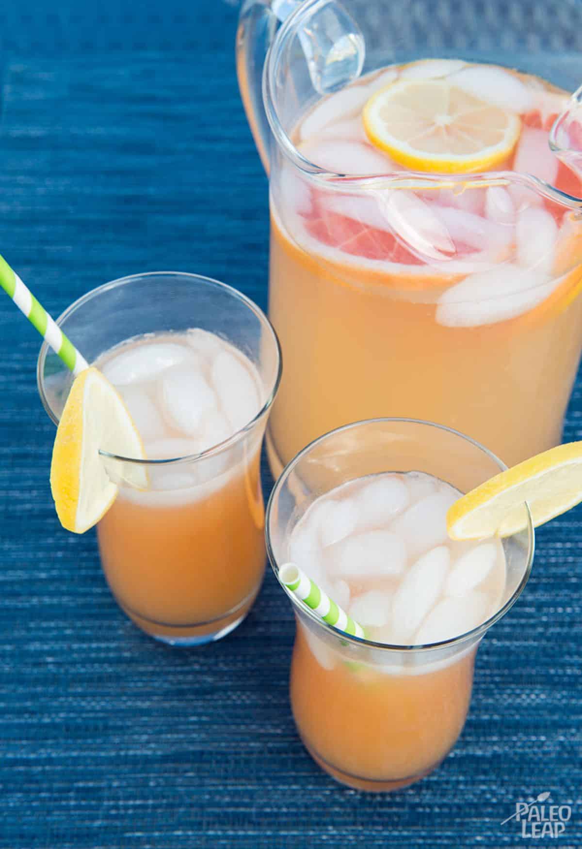 Pink Grapefruit Lemonade