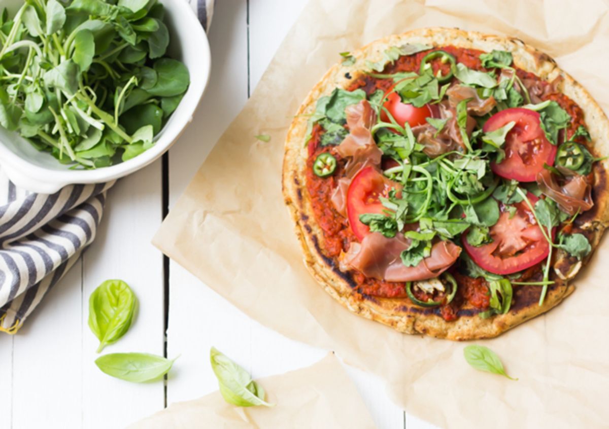 Paleo Grilled Pizza