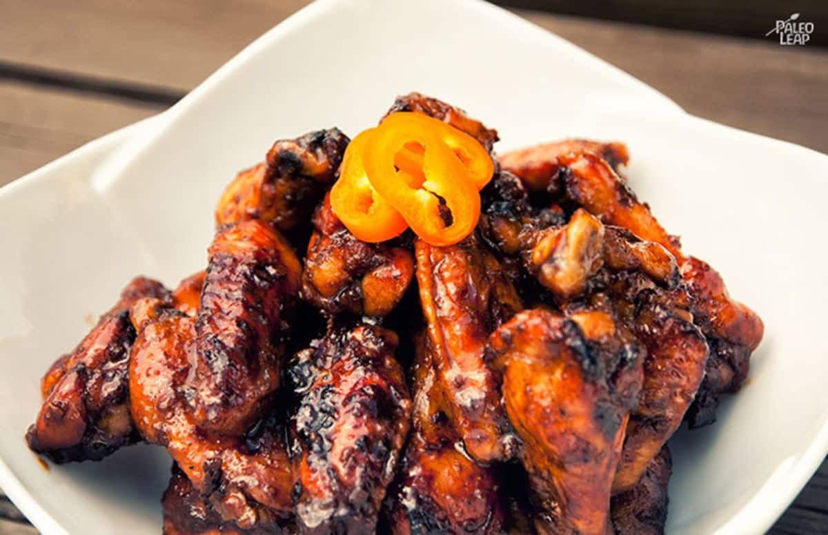 balsamic glaze chicken wings