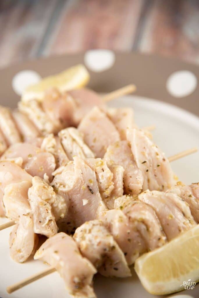 Chicken Souvlaki Recipe | Paleo Leap
