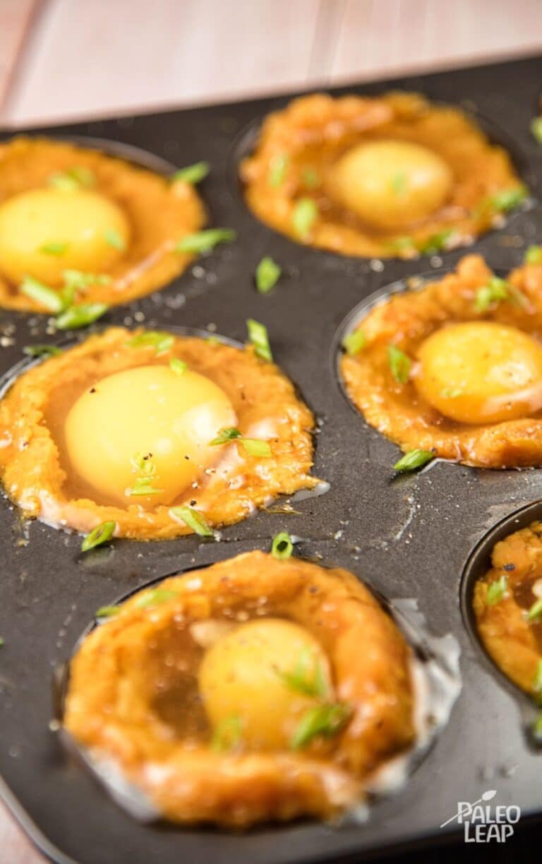 Eggs In Sweet Potato Nests Recipe Paleo Leap