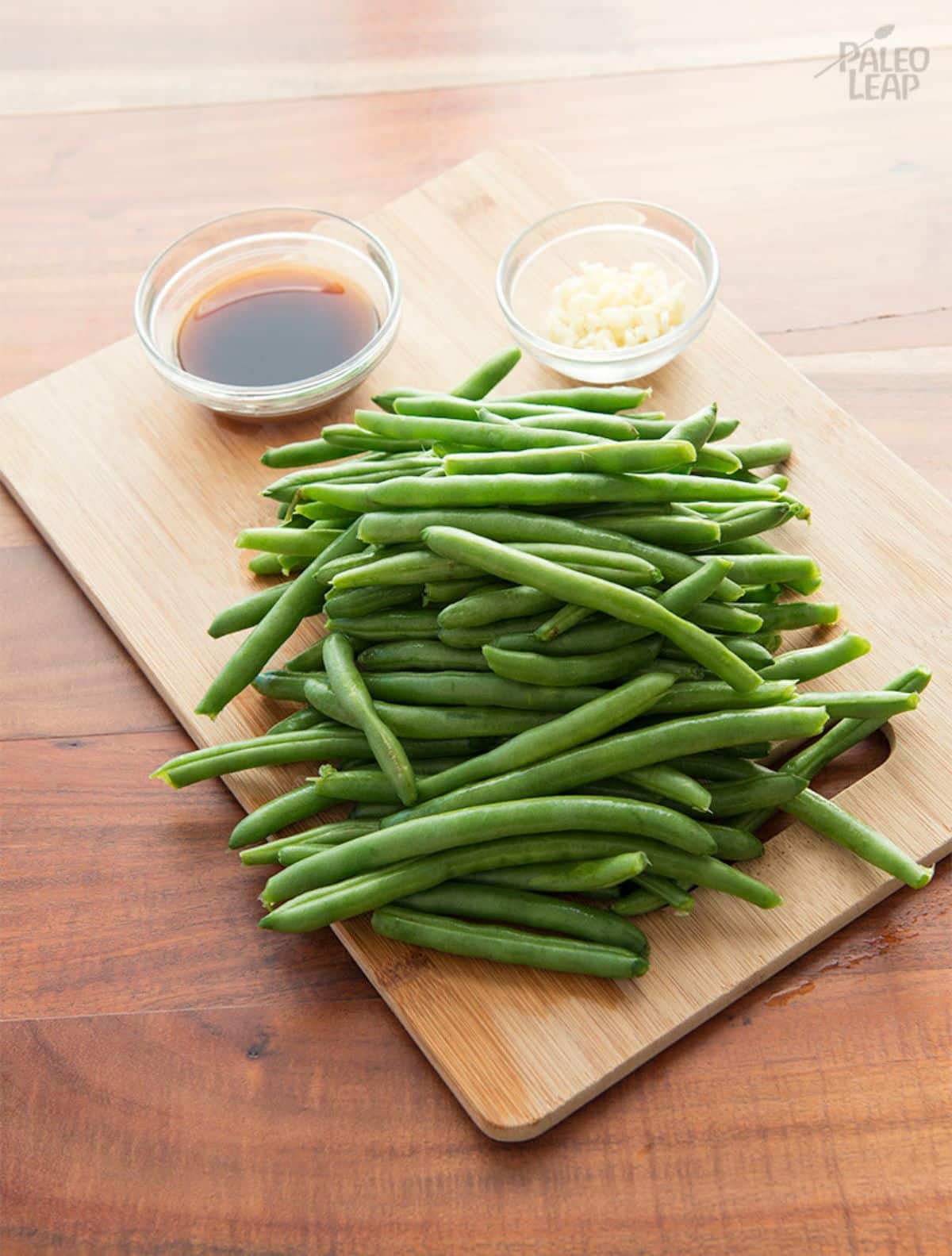 Garlic Green Beans Recipe Preparation