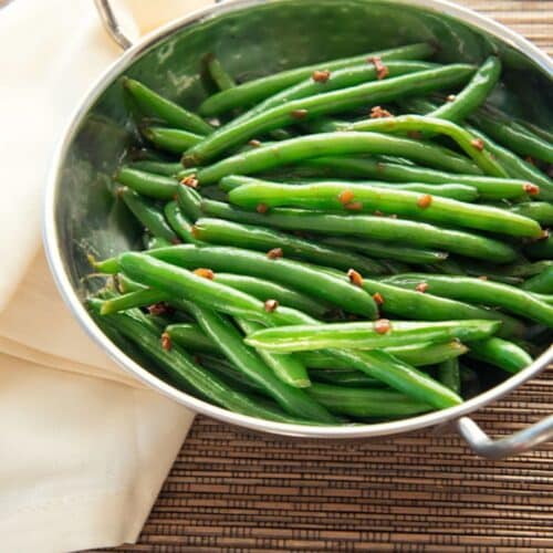 Garlic Green Beans Recipe