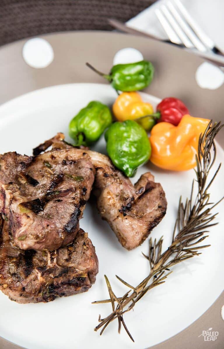 Jerked Lamb Chops Recipe Paleo Leap