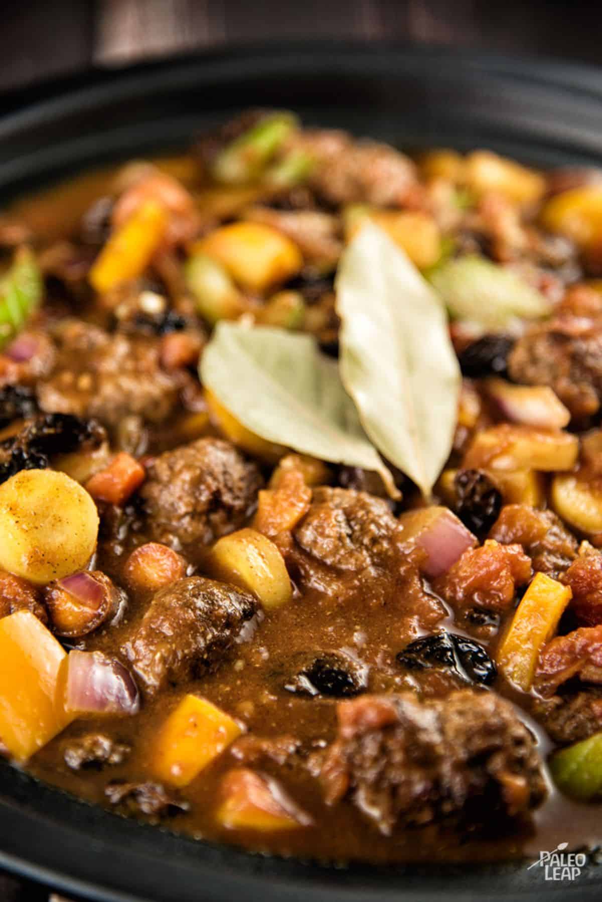 Moroccan-Style Stew Recipe Preparation