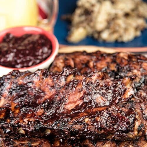 Ribs With Mixed Berry BBQ Sauce Recipe