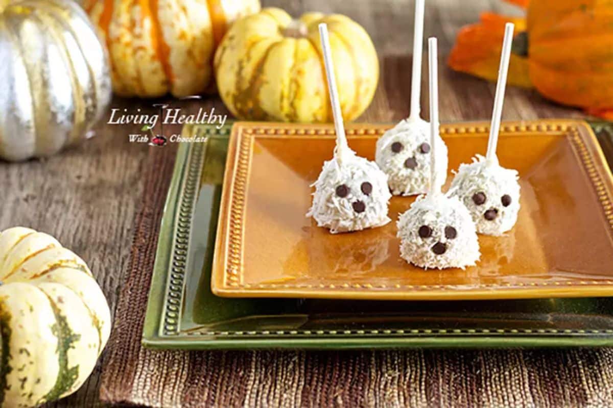 paleo ghost truffles