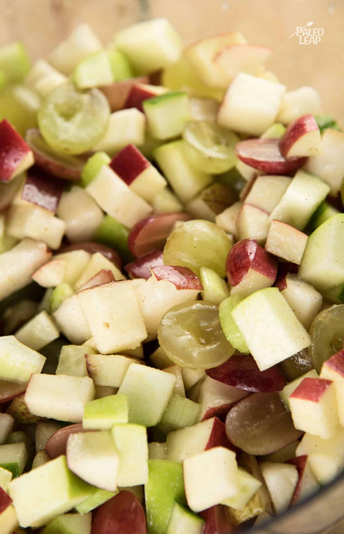 Apple And Grape Salad Recipe Preparation