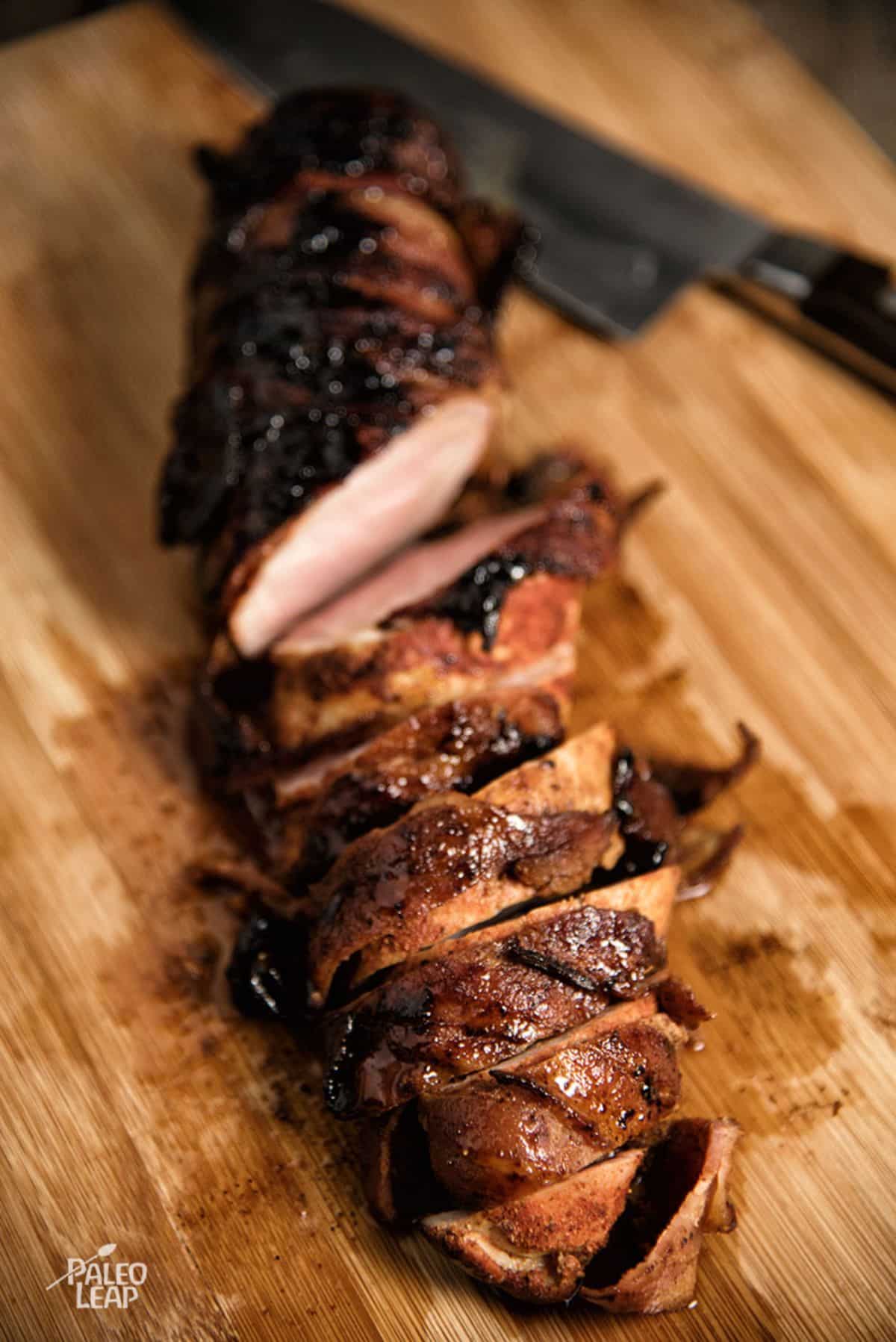 Bacon Maple Pork Tenderloin