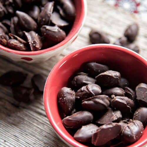 Dark Chocolate Covered Almonds Recipe