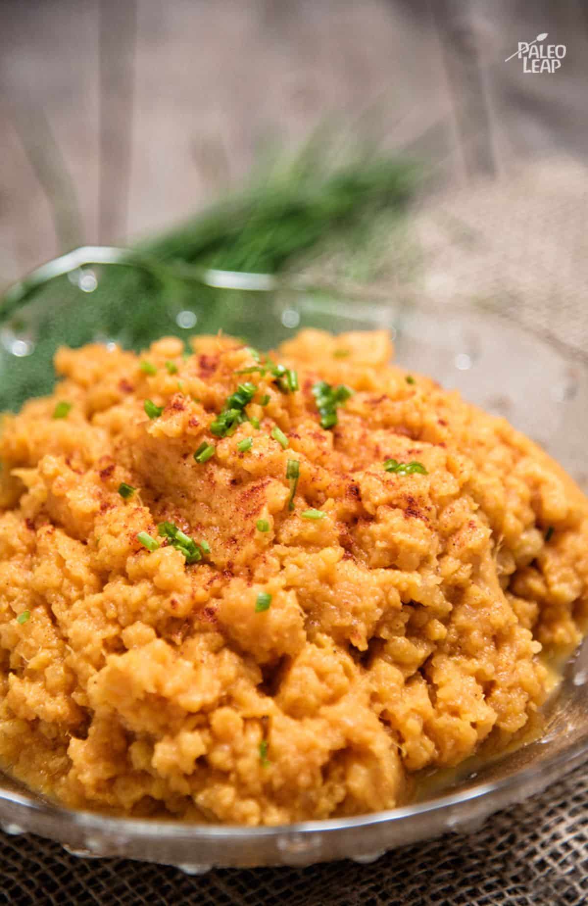 Sweet Potato and Rutabaga Mash