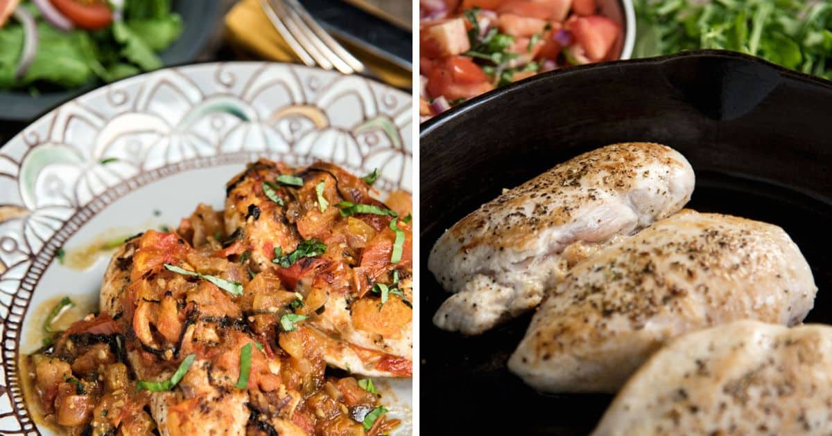 Chicken with Garlic Basil Tomato Sauce Recipe Paleo Leap